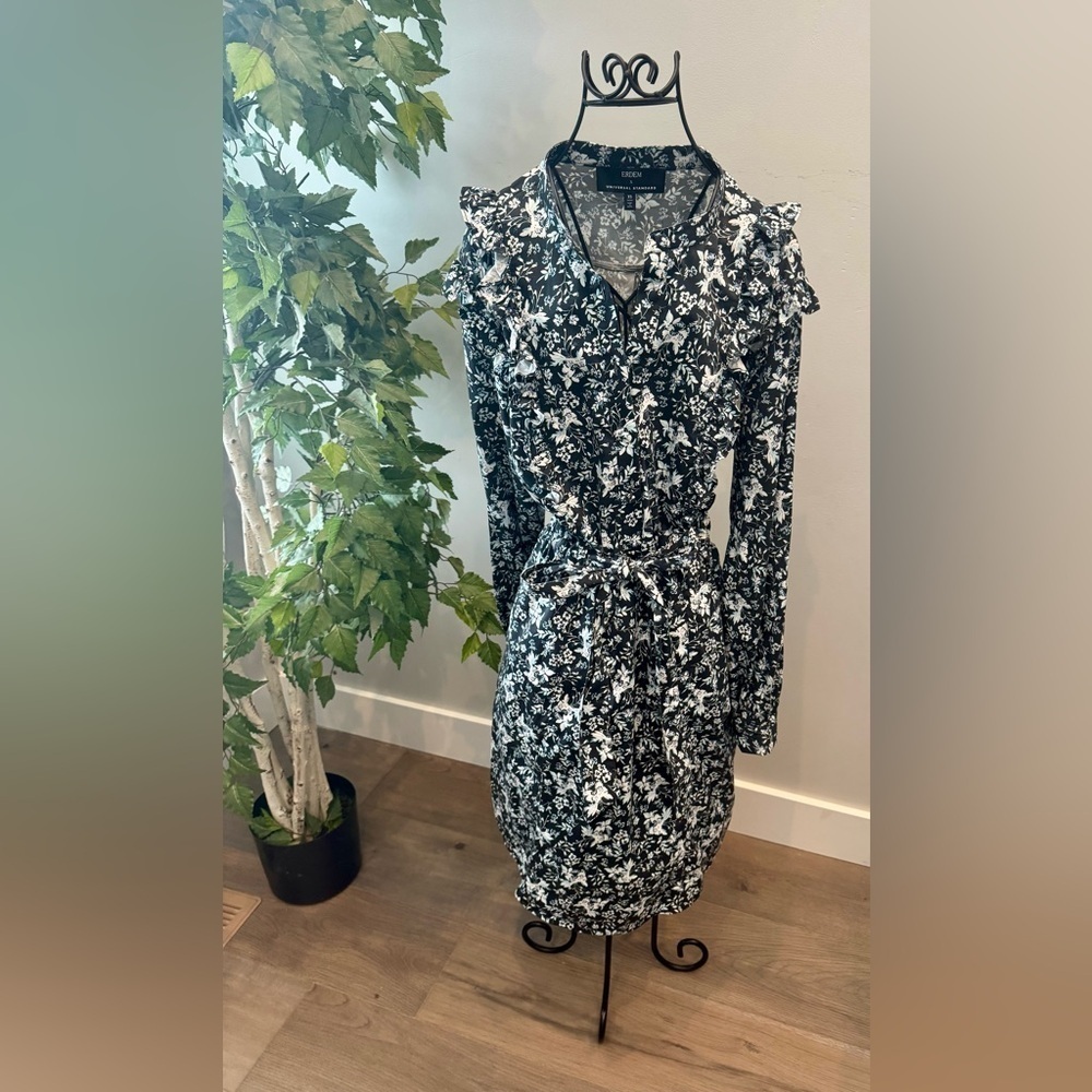 Women’s ERDEM x Universal Standard ruffle mid dress